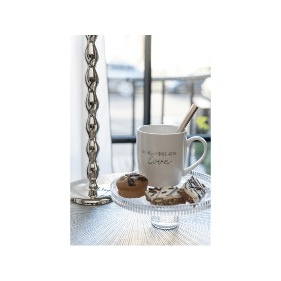 J-Line Kop Liefde Wit/Zilver Assortiment Prijs Per Stuk