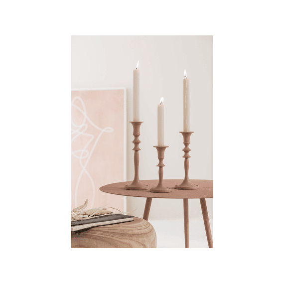 J-line Kaarsenhouder Oud Roze Medium