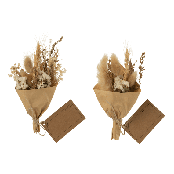 J-Line Boeket Gedroogde Bloemen Assortiment Prijs Per Stuk