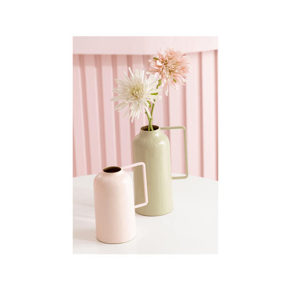 J-Line Vaas Fles Metaal Assortiment 15Cm