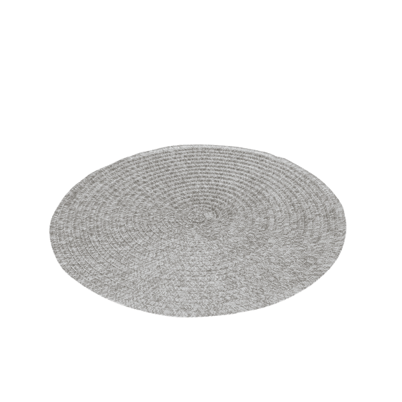 J-Line Placemat Braided Dark Grey 39Cm