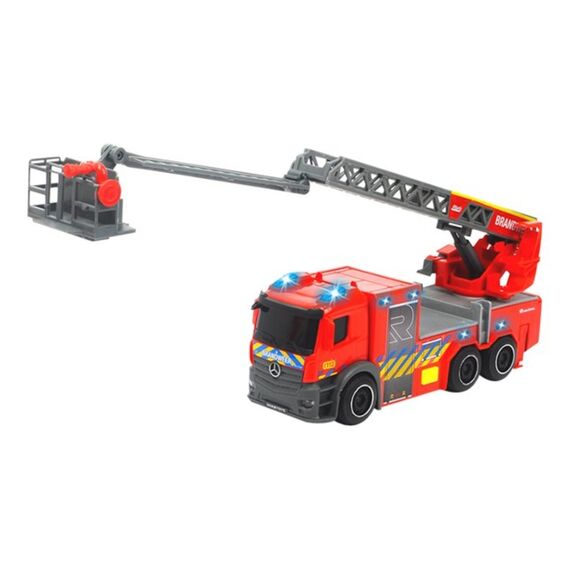 Dickie City Fire Truck Brandweerwagen Met Ladder