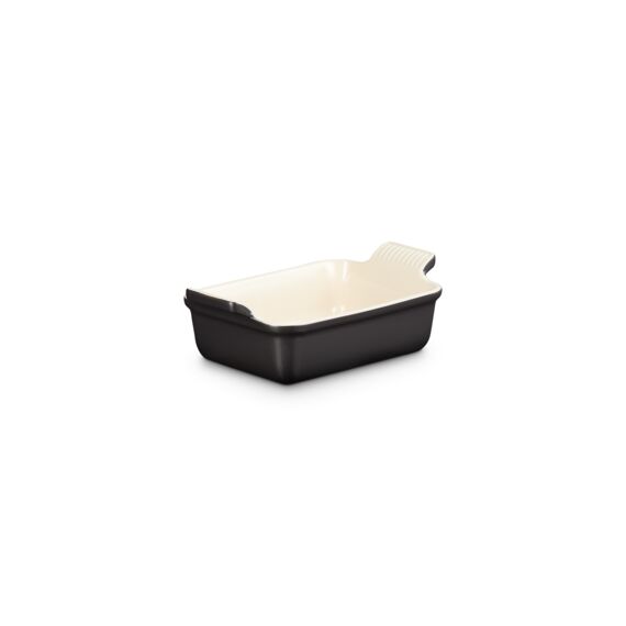 Le Creuset Ovenschaal Rechthoekig Hertiage Sw 19Cm Mat Zwart