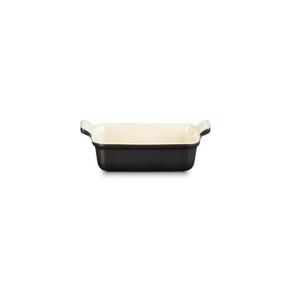 Le Creuset Ovenschaal Rechthoekig Hertiage Sw 19Cm Mat Zwart