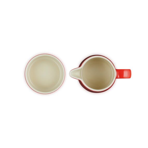 Le Creuset Melk En Suikerset Rond Signature Collection Sw 0.3L/0.25L Cerise