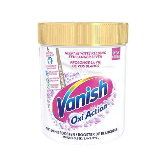 Vanish Wasmiddel Poeder Oxi Action Whitening Booster 550Gr