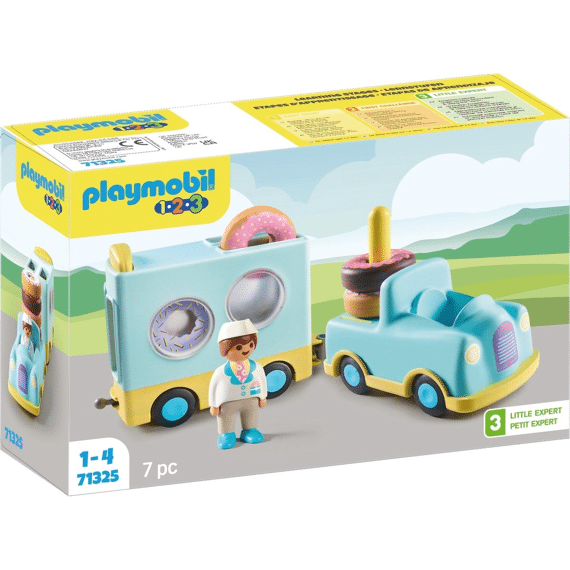 Playmobil 71325 1.2.3 Donut Truck