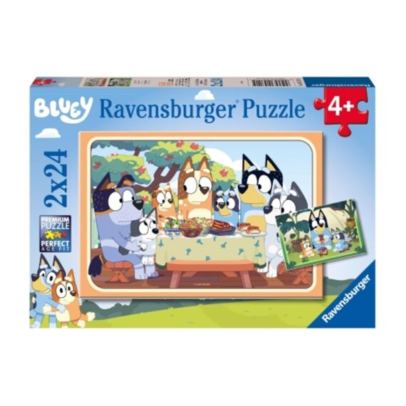 Ravensburger Puzzel 2X24 Stuks Bluey