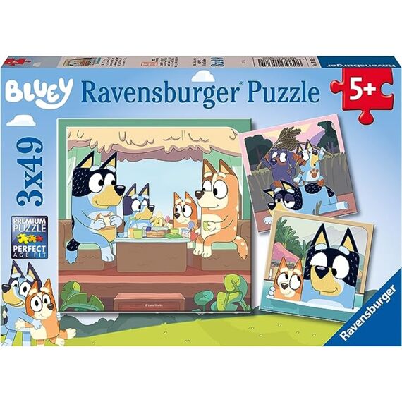 Ravensburger Puzzel 3X49 Stuks Bluey