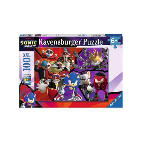 Ravensburger Puzzel 100 Stuks Xxl Sonic Prime