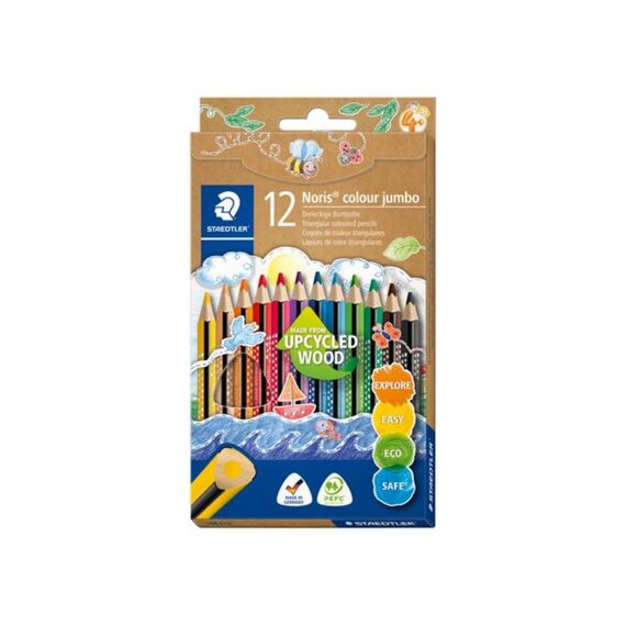 Staedtler Kleurpotloden Noris Colour Jumbo 12Stuks