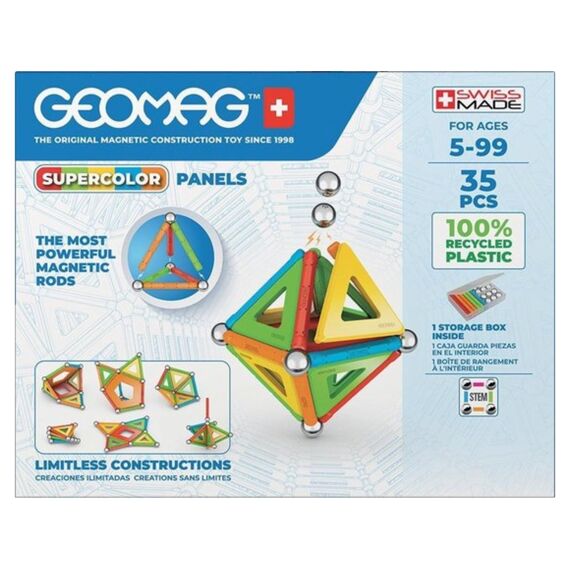 Geomag Super Color Recycled 35 Stuks