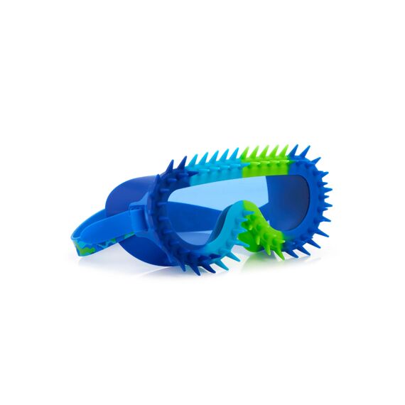 Bling2O Zwemmasker Spike Sea Monster +6Jaar Blauw Groen Silicone Met Aanpasbare Hoofdband