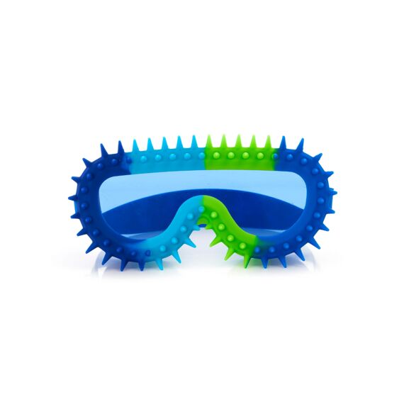 Bling2O Zwemmasker Spike Sea Monster +6Jaar Blauw Groen Silicone Met Aanpasbare Hoofdband