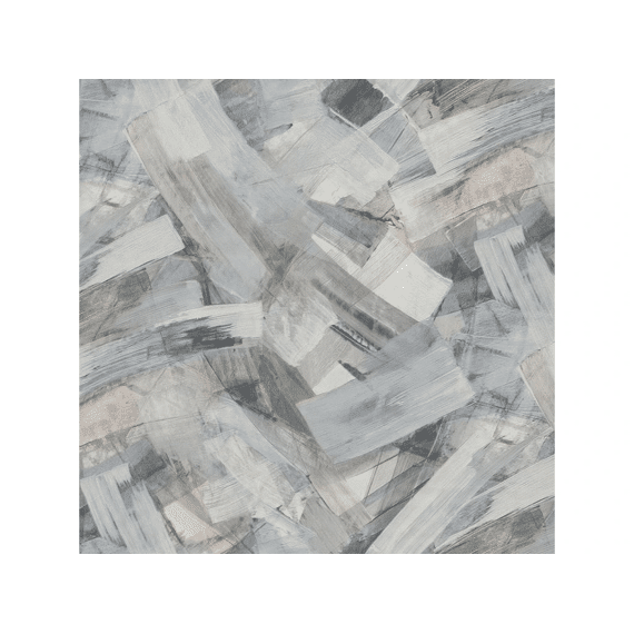 Vinylbehang Time Dessin Grijs/beige 106cm B