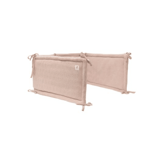 Jollein Bedomrander/Boxomrander 30X180Cm Grain Knit Wild Rose