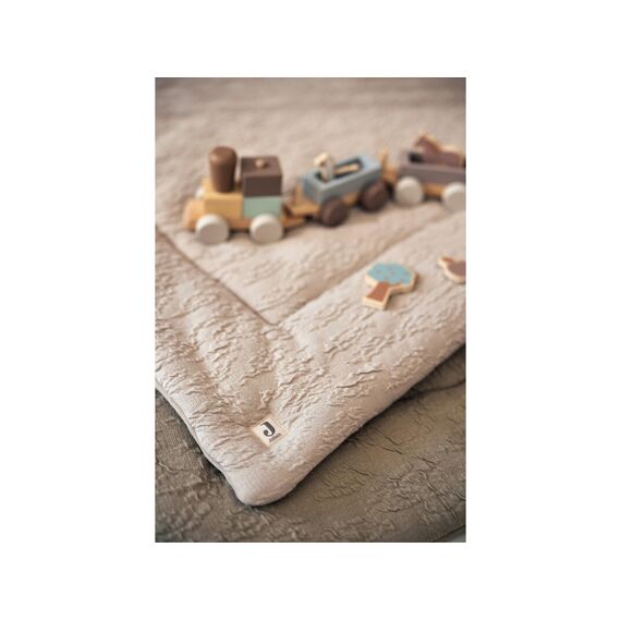 Jollein Parkligger 75X95Cm Soft Waves Nougat