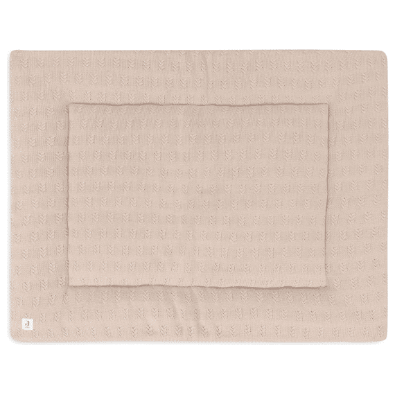 Jollein Parkligger 75X95Cm Grain Knit Wild Rose