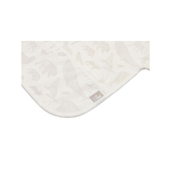 Jollein Slab Waterproof Met Mouw Animals Nougat