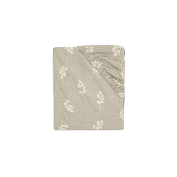 Jollein Hoeslaken Jersey 40/50X80/90Cm Twig Olive Green