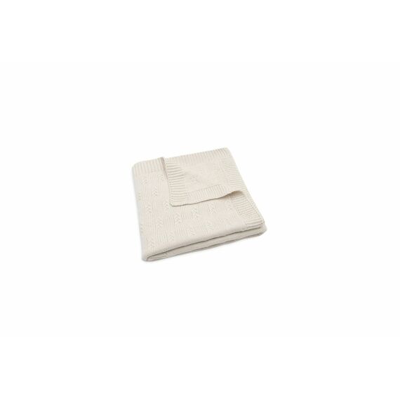 Jollein Deken Wieg 75X100Cm Grain Knit Oatmeal