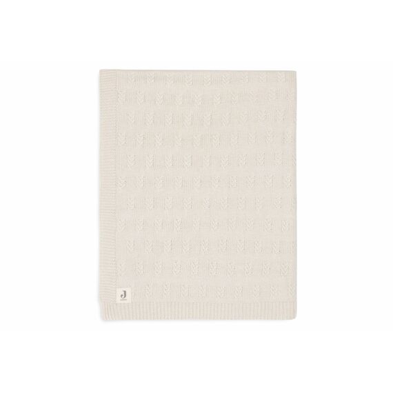Jollein Deken Wieg 75X100Cm Grain Knit Oatmeal