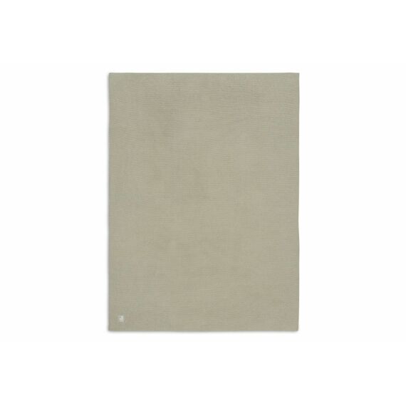 Jollein Deken Wieg 75X100Cm Basic Knit Olive Green