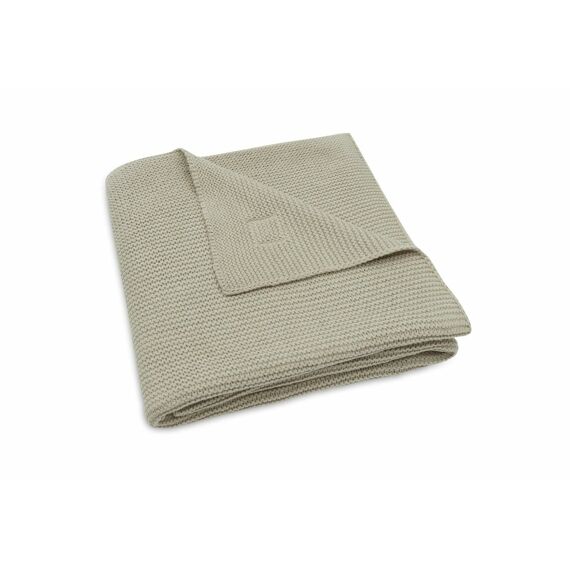 Jollein Deken Wieg 75X100Cm Basic Knit Olive Green
