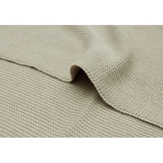 Jollein Deken Wieg 75X100Cm Basic Knit Olive Green