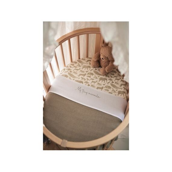 Jollein Deken Wieg 75X100Cm Basic Knit Olive Green