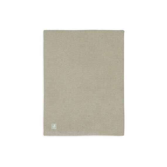 Jollein Deken Wieg 75X100Cm Basic Knit Olive Green