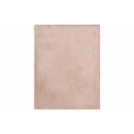 Jollein Deken Wieg 75X100Cm Basic Knit Wild Rose/Fleece