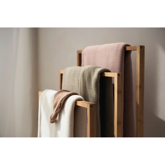 Jollein Deken Wieg 75X100Cm Basic Knit Wild Rose/Fleece