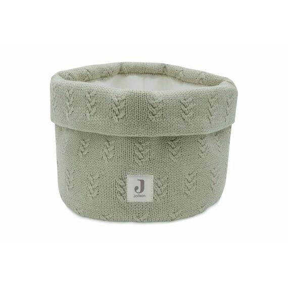 Jollein Commodemandje Grain Knnit Olive Green