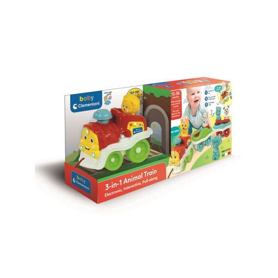 Clementoni Baby Dierentrein 3 In 1