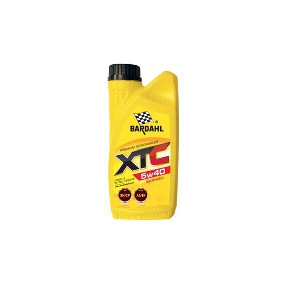 Bardahl XTC 5W40 1L motorolie
