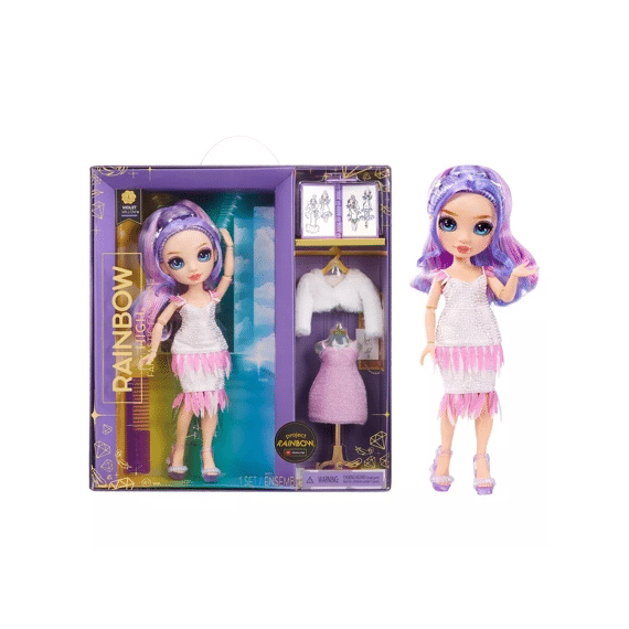 Rainbow High Fantastic Fashion Violet Purple