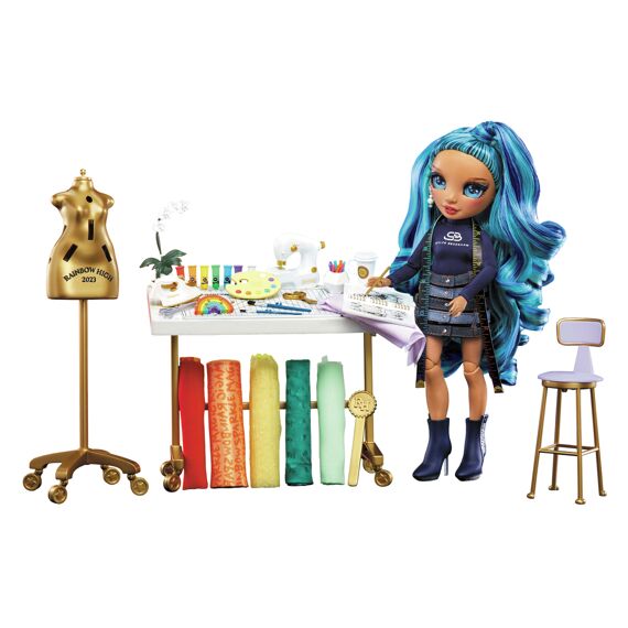 Rainbow High Dream & Design Fashion Studio Playset + Skyler Doll