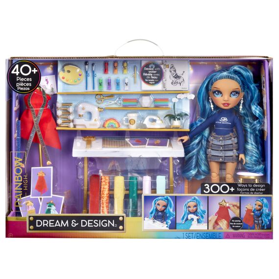 Rainbow High Dream & Design Fashion Studio Playset + Skyler Doll