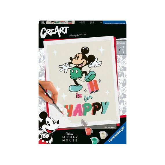 Creart H Is For Happy / Mickey Mouse