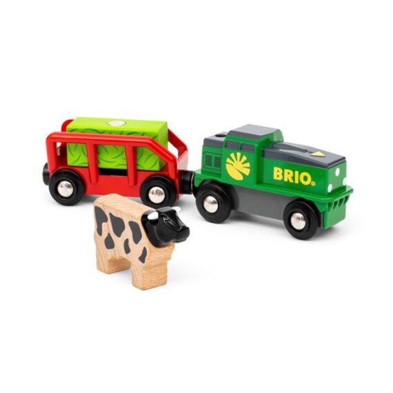 Brio Farm Battery Train