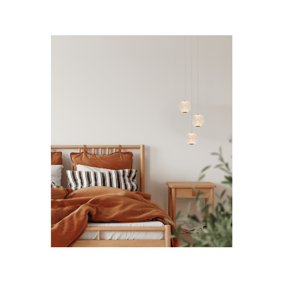 Lucide Cintra Hanglamp Led Dimbaar 4,7W 2700K Transparant Ø25Cm