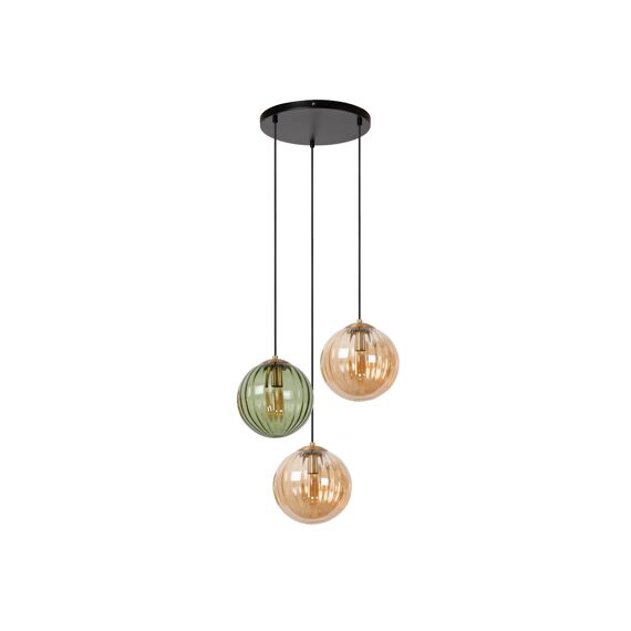 Lucide Monsaraz Hanglamp 3XE27 Groen Ø35Cm