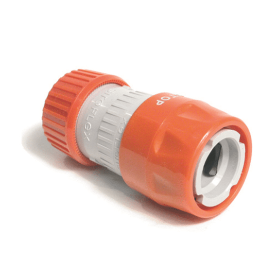 Avr-Tools Snelkoppeling Pvc Met Stop En Slangenhouder 12-18Mm