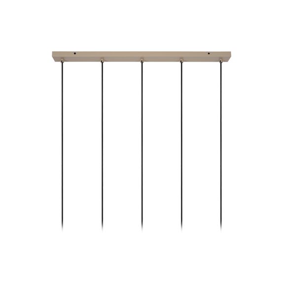 Lucide Evora Hanglamp 5XGU10 Taupe Ø10Cm