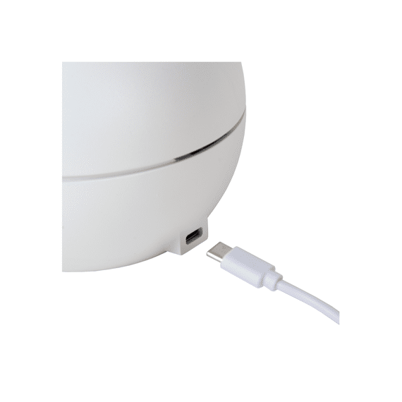 Lucide Clipper Oplaadbare Tafellamp Led 1X2,2W 2700K Wit Ø12Cm