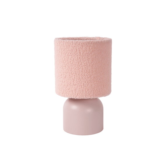Lucide Woolly Tafellamp 1XE14 Roze Ø16Cm