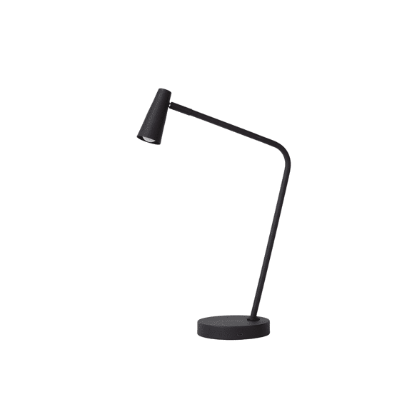 Lucide Stirling Oplaadbare Leeslamp Led Dimbaar 1X3W 2700K Zwart