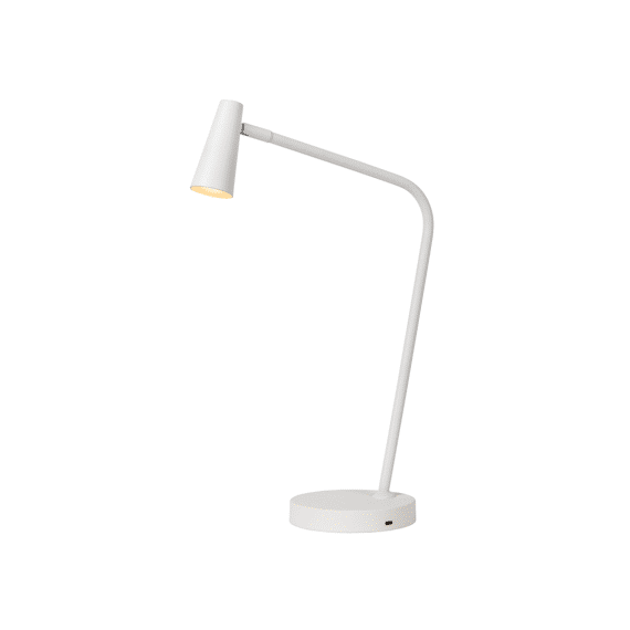 Lucide Stirling Oplaadbare Leeslamp Led Dimbaar 1X3W 2700K Wit