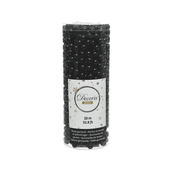 Kralenslinger Plastic Shiny Dia0.80-L1000.00Cm Zwart